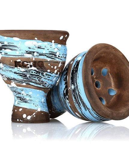Kong - Kong Mummy Blue Shisha Bowl - The Premium Way