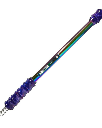 Kraft Shisha - Kraft Shisha Handle - Titanium Rainbow Mouthpiece with Galaxy Handle - The Premium Way