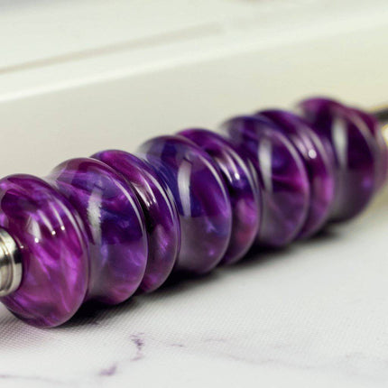 Kraft Shisha - Kraft Shisha Handle - Titanium Rainbow Mouthpiece with Galaxy Handle - The Premium Way