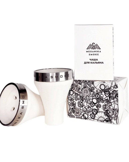 Mexanika Smoke - Mexanika Smoke - White MS Bowl - The Premium Way