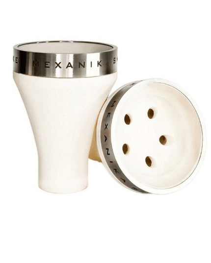 Mexanika Smoke - Mexanika Smoke - White MS Bowl - The Premium Way