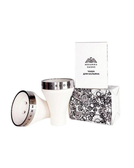 Mexanika Smoke - Mexanika Smoke - White MS Bowl - The Premium Way