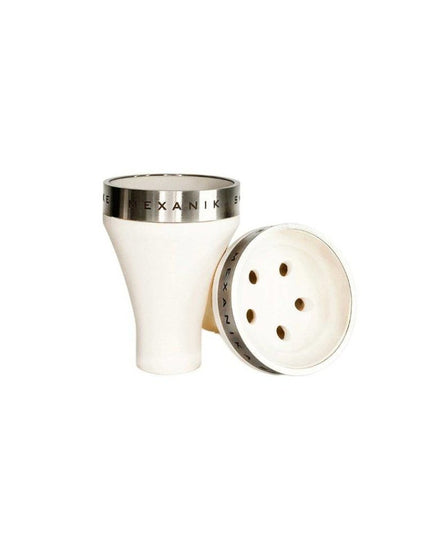 Mexanika Smoke - Mexanika Smoke - White MS Bowl - The Premium Way